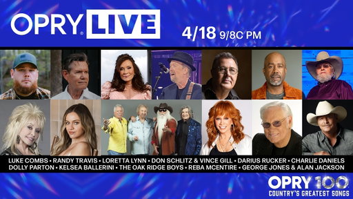 Opry Live – Opry 100: Country’s Greatest Songs