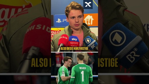 Urbig scheint damit kein Problem zu haben! 😅