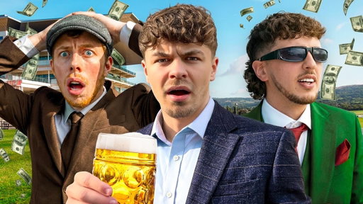AB gets drunk & gambles £10,000 at the races!