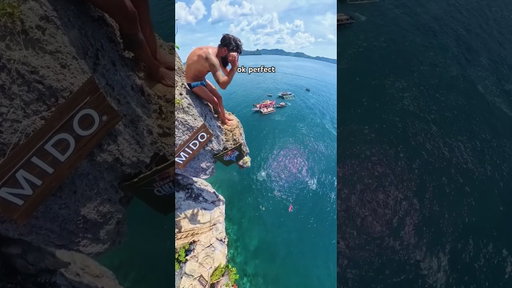 Cliff Diving From 27m 😮‍💨