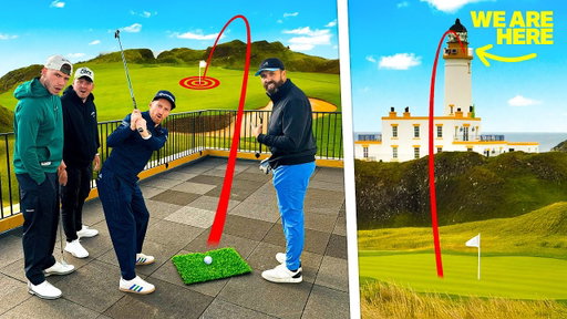 WE PLAYED GOLF FROM THE LIGHTHOUSE at TURNBERRY! Ft Rick Shiels & Fore Bros