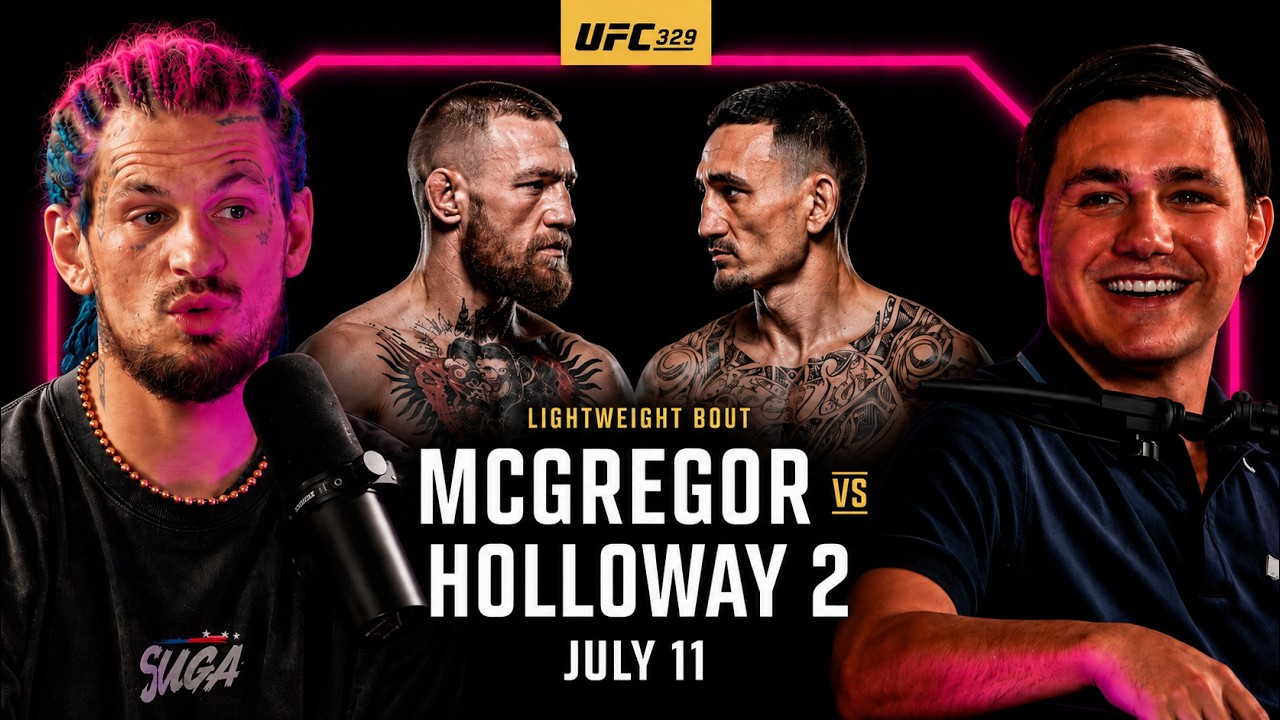 UFC 329 BREAKDOWN & PREDICTIONS PODCAST! (Conor McGregor vs Max Holloway)
