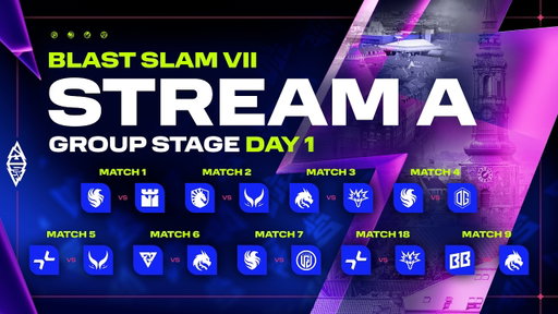 [A] BLAST SLAM VII: Copenhagen, Group Stage, Day 1 - Dota 2 LIVE