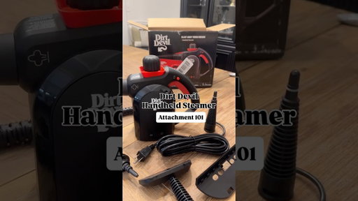 Clean Smarter with the Dirt Devil Handheld Steamer | The Home Depot