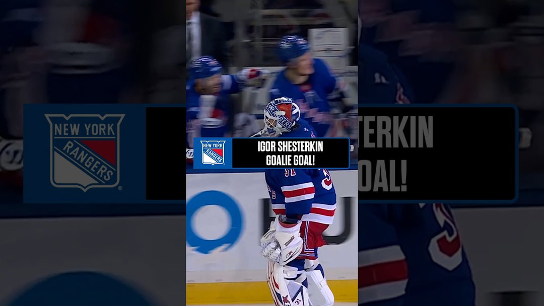 WE HAVE A GOALIE GOAL!!! 🚨🗽🚨🗽