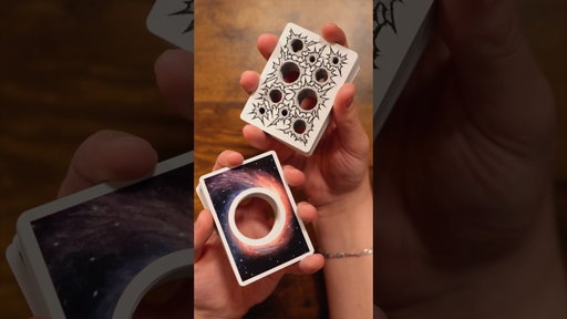 Playing Cards That Have Holes! 😮 #viralvid #shorts #fyp #asmr #cards #satisfying #skills