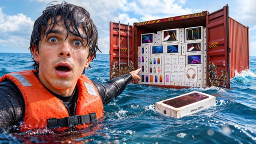Exploring Mysterious Shipping Containers Lost at Sea!