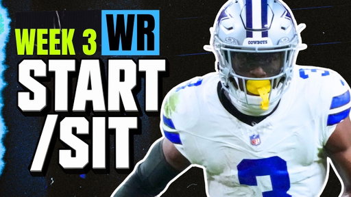 Week 3 WR START/SIT Every Match Up Analysis 🚨 MUST-Play or Bench Players (2026 Fantasy Football)