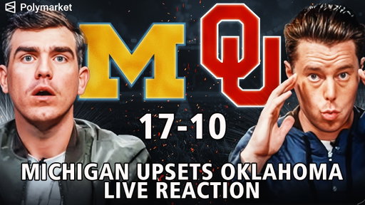 Michigan UPSETS Oklahoma LIVE REACTION | Crain & Cone