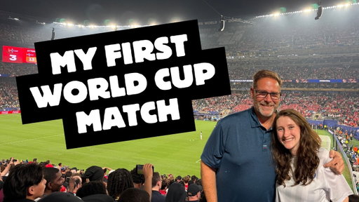 How does the World Cup atmosphere compare to college football?