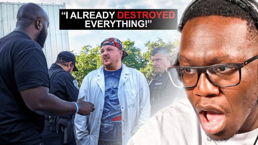 Deji Reacts To Sex Offender Deletes His 1TB CP Stash Infront Of Cops!