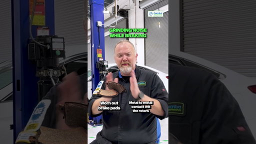 Hearing a scary grinding noise when stopping? Here is the exact damage happening to the brakes.