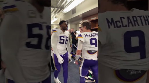 J.J. McCarthy is HYPE after Win Over Lions 😤
