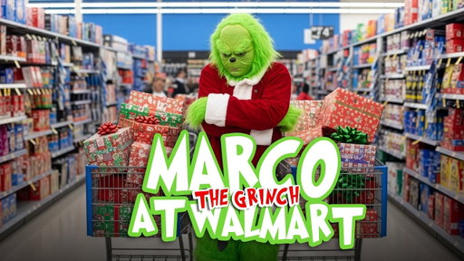 Marco the Grinch gave Christmas back!!!