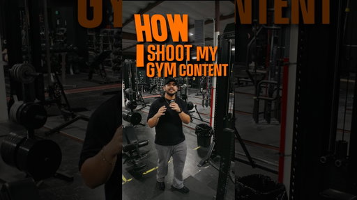 How to record gym videos #shorts