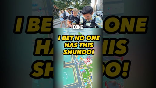 Rarest SHUNDO in Pokémon Go? 😂 featuring @AlexNexton