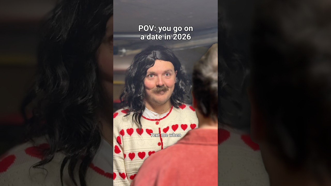 POV: you go on a date in 2026 ❤️💋📱 #romantic #comedy #couples #dating #millennials #relatable #lol