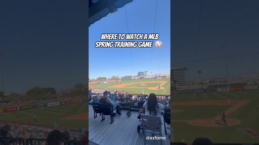 Spring Training Baseball Games In Arizona