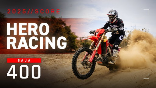 Hero Racing Takes on the 2025 SCORE BAJA 400