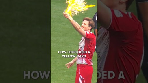 how i exploded a yellow card at the sidemen charity match