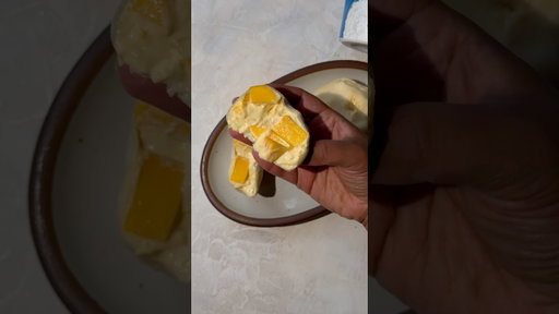 another win for rice paper desserts 🥭 #cottagecheese #highprotein #dessertrecipe