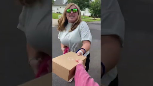 Karen caught stealing