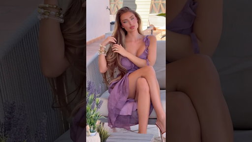 Lavender moment, under the sun 💜Wearing: @rihoas  #elegant #fashion #dress #luxury #summer