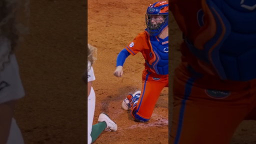 Florida Softball | Watch This MASTERFUL 7-6-2 Relay to Home Plate 💪