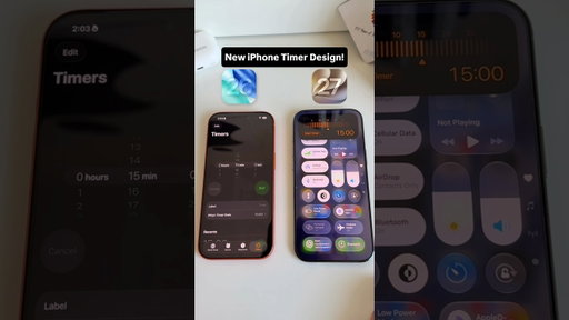 iOS 26 vs iOS 27 - New Timer!