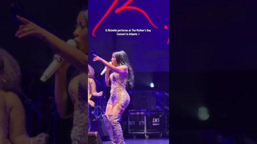 K. Michelle Performs live in Atlanta for Mother’s Day Show #atlanta #concert #thingstodo