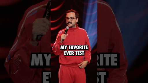 This is every man’s favourite test #standupcomedy #comedy #standup