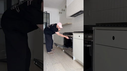 How is the oven this dirty?! 🤢 #cleanwithme #newhome #cleaning #satisfying #asmrvideo #asmrsounds