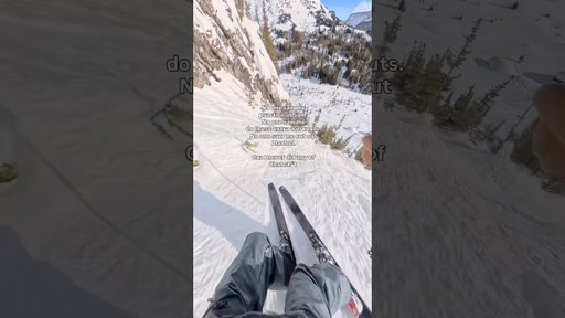 Can’t see what wasn’t there #ski #skiing