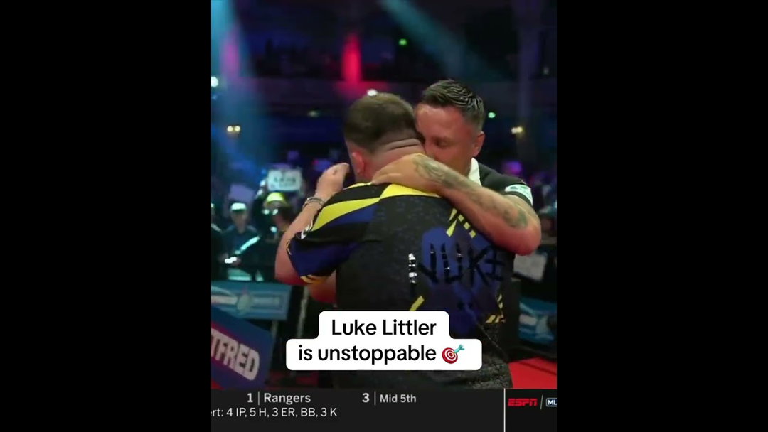 Luke Littler takes the World Matchplay title 🏆