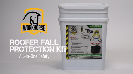 WORKHORSE® | Roofer's Fall Protection Kit