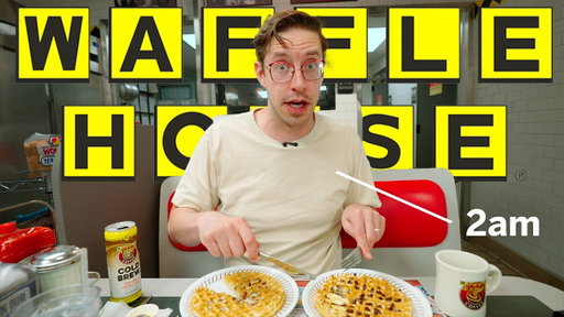 Keith Eats Everything At Waffle House At Midnight In Florida