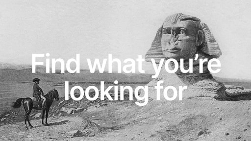 History of Search