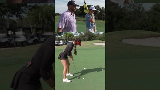 She was locked in #golfer #golfdomgolf #golfgirls #golfgirlgames