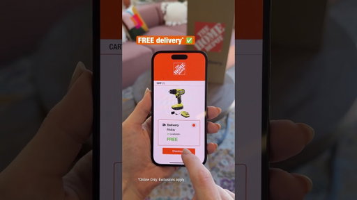 Free Delivery at The Home Depot*