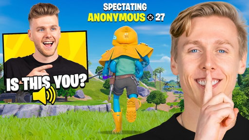I Went UNDERCOVER in Lachy's Tournament!