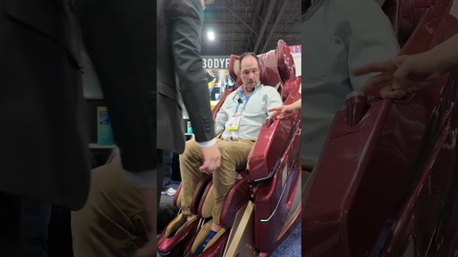 Next Level Massage Chair BODYFRIEND at CES #ces2026 #tech