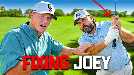 I Fixed Joey Coldcuts Golf Game (Best Round Ever)