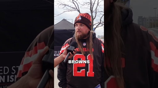 Browns fans are the most loyal #nfl #clevelandbrowns #loyalty