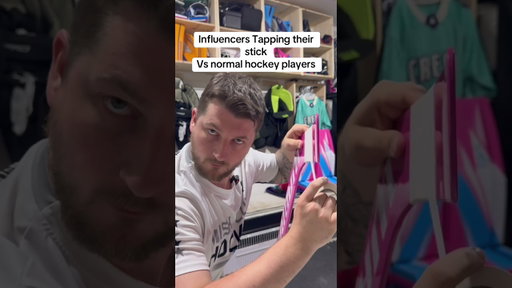 How influencers tape their hockey sticks
