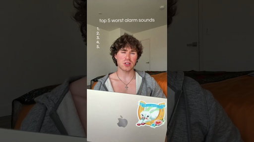 Worst alarm sounds