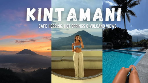 Solo trip to Kintamani Bali 🇮🇩 | $30 Hotel, Hot Springs & Best Cafés