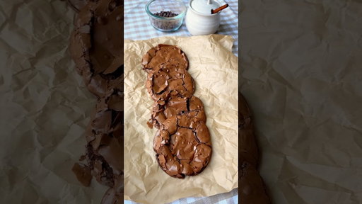flourless chocolate brownie cookies #glutenfree #brownie #cookies #baking
