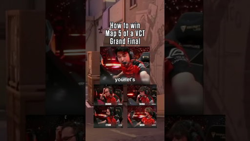 How to win Map 5 of a VCT Grand Final #valorantchampions #vct #valorant