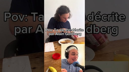 POV: Ta vie est décrite par Alain Goldberg #olympique #comédie #humour #drôle #quebec #qc