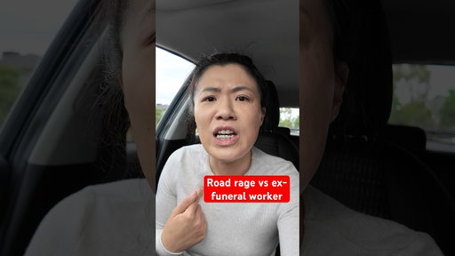 Road rage vs ex-funeral worker who used to drive a 6m hearse #funerals
